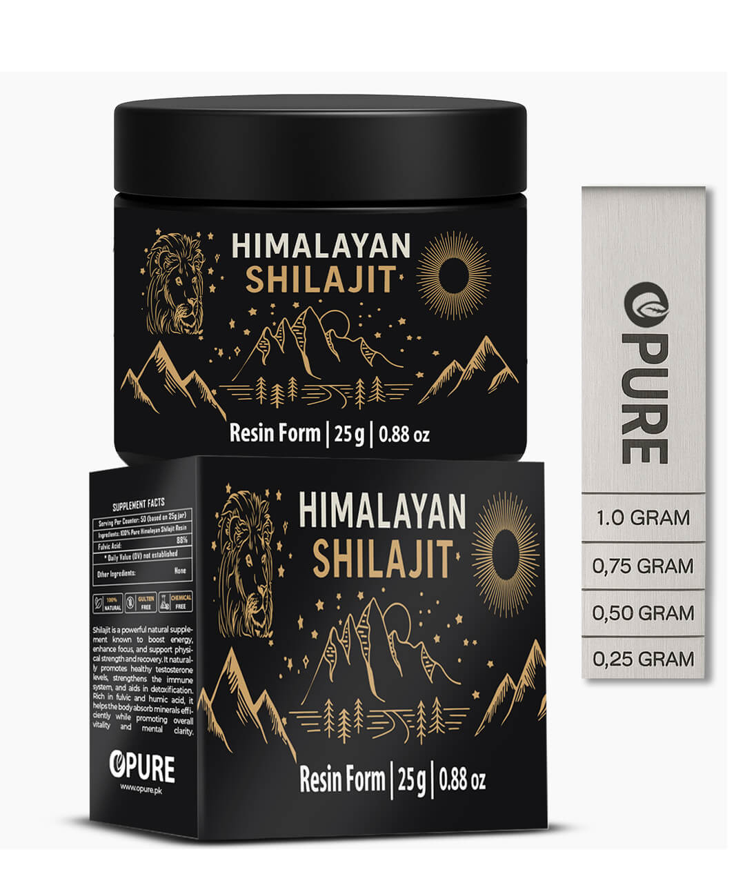 100% Pure Himalayan Shilajit Resin – Skardu Origin